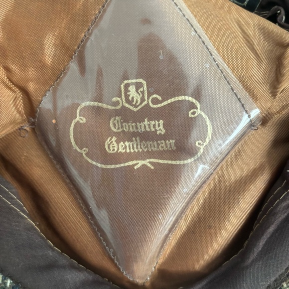 VINTAGE HARRIS TWEED 100% WOOL NEWSBOY FLAT CAP MADE IN SCOTLAND JAND WOVEN - Picture 10 of 12